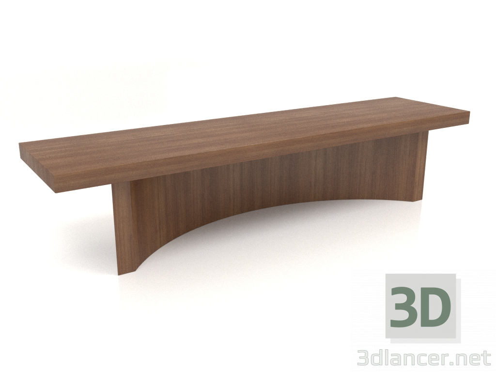modèle 3D Banc BK (1600x400x350, bois brun clair) - preview