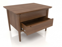 Mueble MC 02 (con cajón extendido) (725x565x500, madera marrón claro)