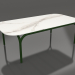 3d model Coffee table (Bottle green, DEKTON Aura) - preview