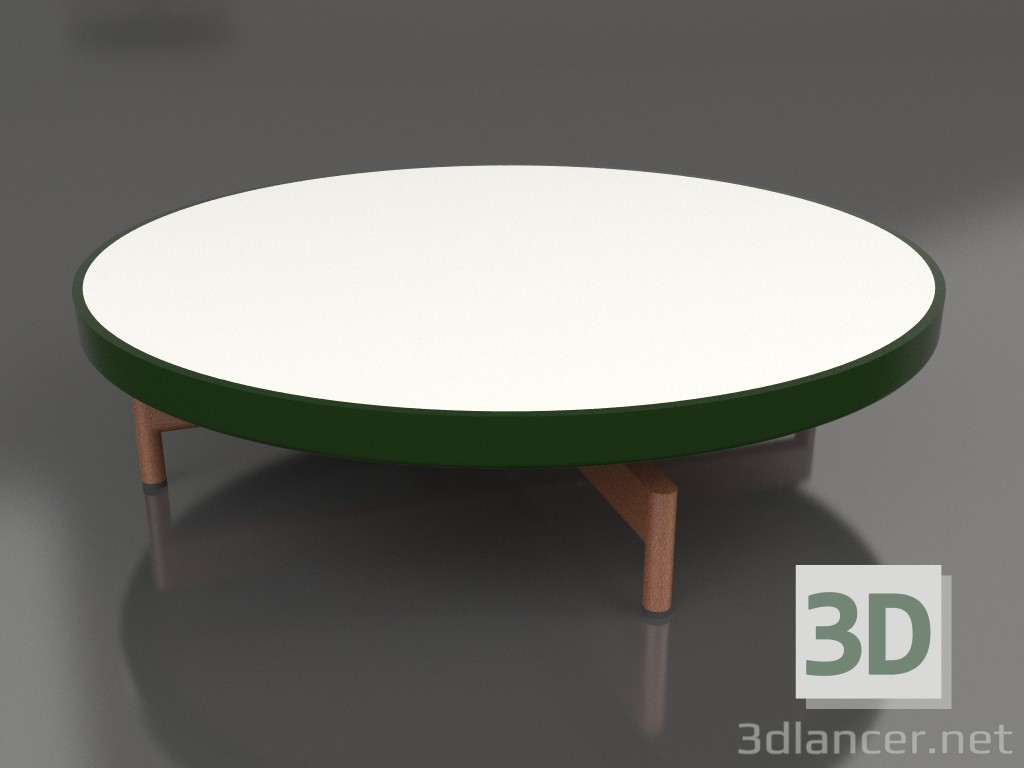 3D modeli Yuvarlak sehpa Ø90x22 (Şişe yeşili, DEKTON Zenith) - önizleme
