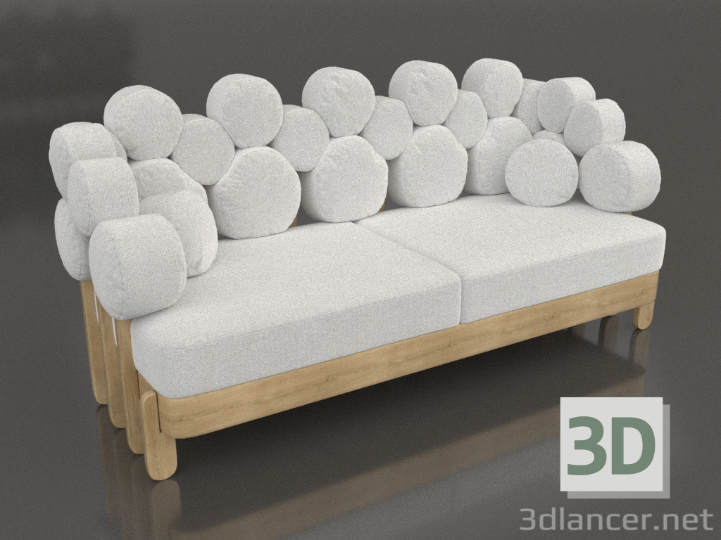 3d model Large IKRA sofa (option 9) - preview