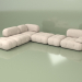 3D Modell Modulares Sofa Ottawa (Set 04) - Vorschau