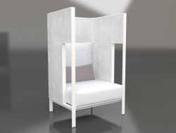 Chaise longue cocoon (Bianco)