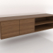 modèle 3D Meuble TV 1 1500x400 mm (noyer clair) - preview