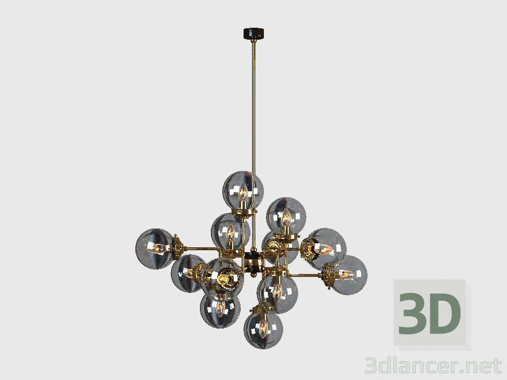 3d model SONDRA chandelier CHANDELIER (CH109-12) - preview