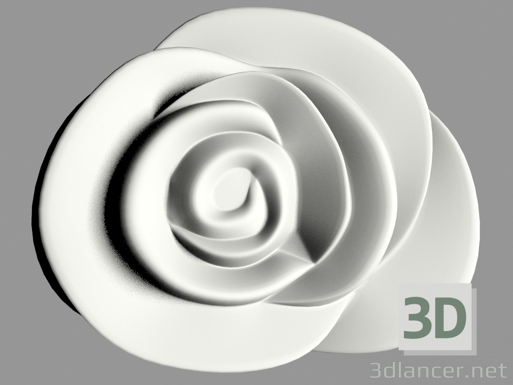 3D Modell Wanddekor (Ф118) - Vorschau