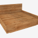 3d model Double bed (SE.1101.3 196x90x207cm) - preview