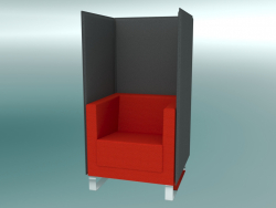 Armchair with partitions, on consoles (VL1 VW)