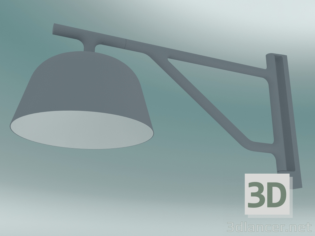 modello 3D Sconce Ambit (Grigio) - anteprima