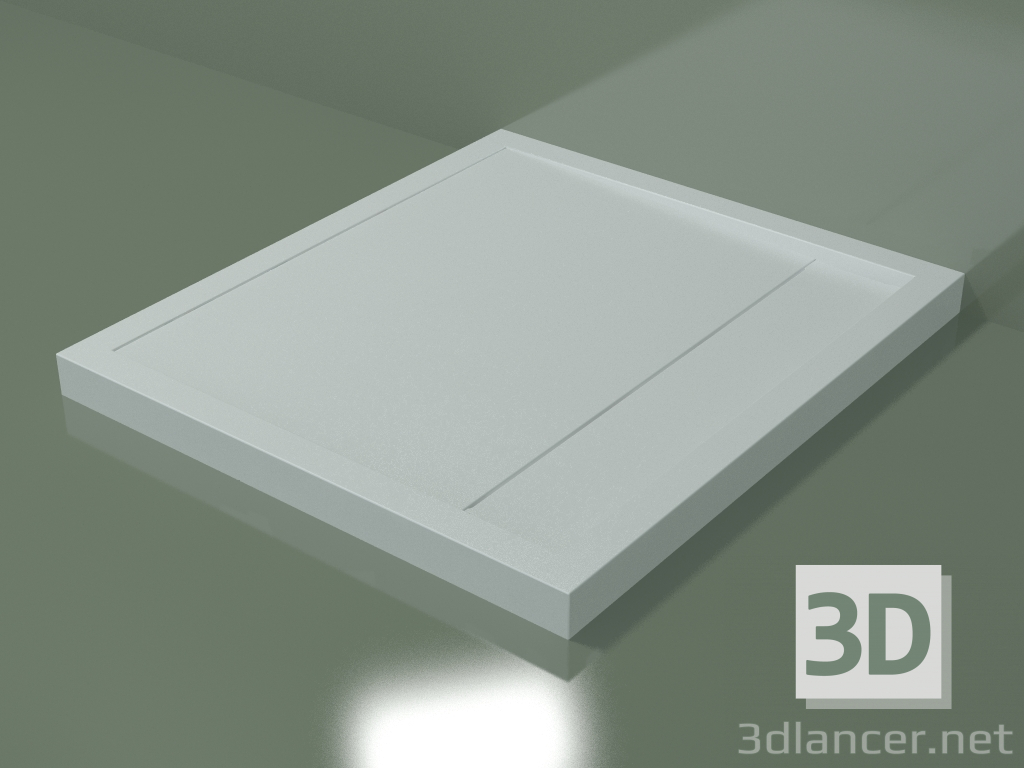 modèle 3D Receveur de douche (30R15237, sx, L 80, P 90, H 6 cm) - preview