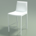modèle 3D Chaise demi-bar Ashton (110134, blanc) - preview
