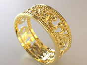 ring with ornament