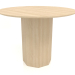 3d модель Стол обеденный DT 11 (D=1000х750, wood white) – превью