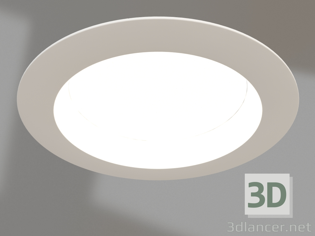 3D Modell Lampe IM-CYCLONE-R200-20W Weiß6000 (WH, 90 Grad) - Vorschau