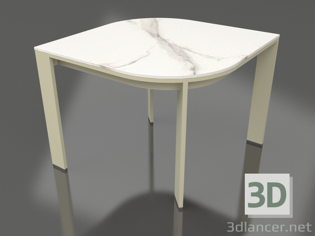 modello 3D Tavolino 45 (Oro) - anteprima