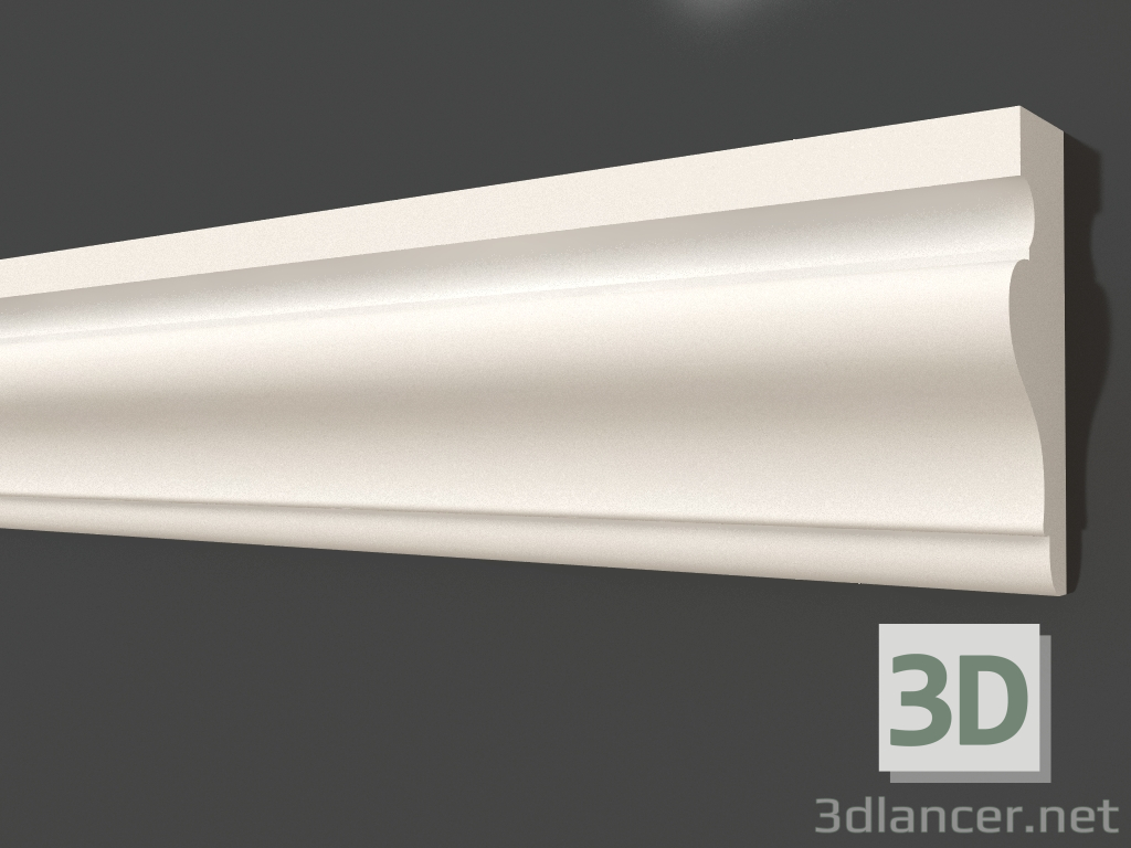 3d model Plaster molding LG 066 3 (100x35) - preview