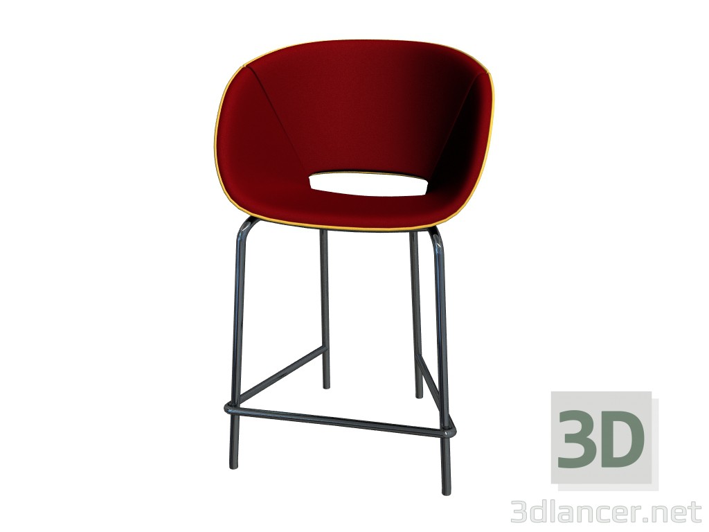 3D modeli Modern koltuk Lipse 2 - önizleme