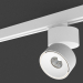 3d model LED downlight for three-phase bus (DL18627_01 Track W Dim) - preview