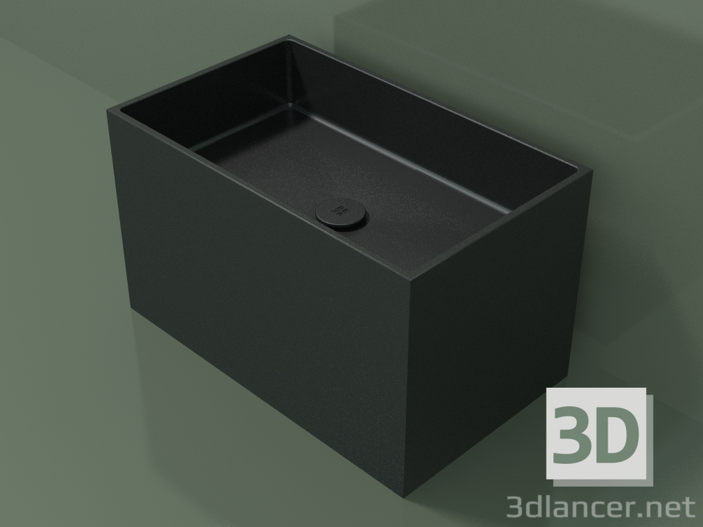 modèle 3D Vasque à poser (01UN32101, Deep Nocturne C38, L 60, P 36, H 36 cm) - preview