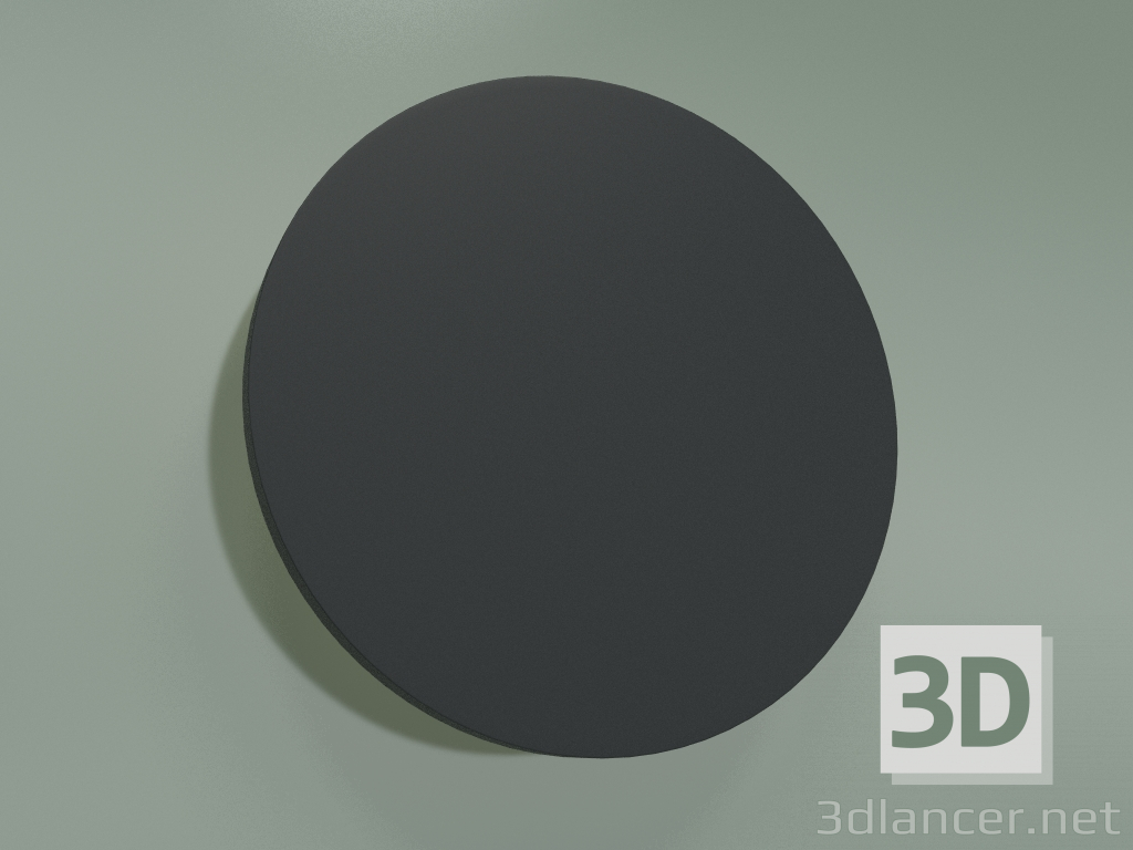 3d model Aplique LED exterior 1661 Techno LED Concept L (negro) - vista previa