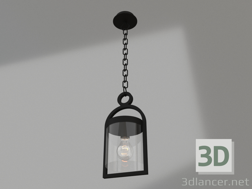 3d model Hanging street lamp (6555) - preview
