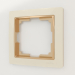 3d model Frame for 1 post Snabb (ivory-gold) - preview