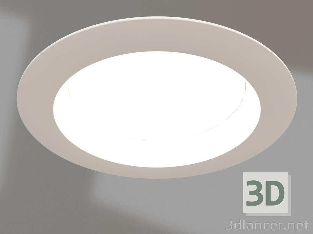 modello 3D Lampada IM-CYCLONE-R200-20W Day4000 (WH, 90 gradi) - anteprima