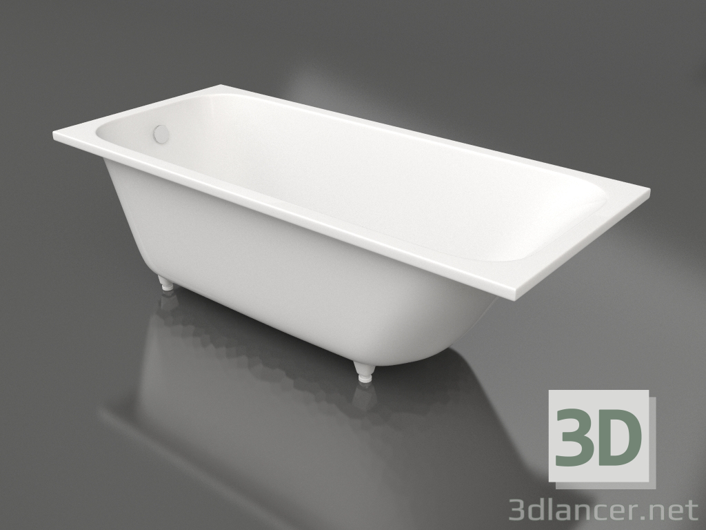 3D modeli Küvet ORLANDA 160x70 - önizleme