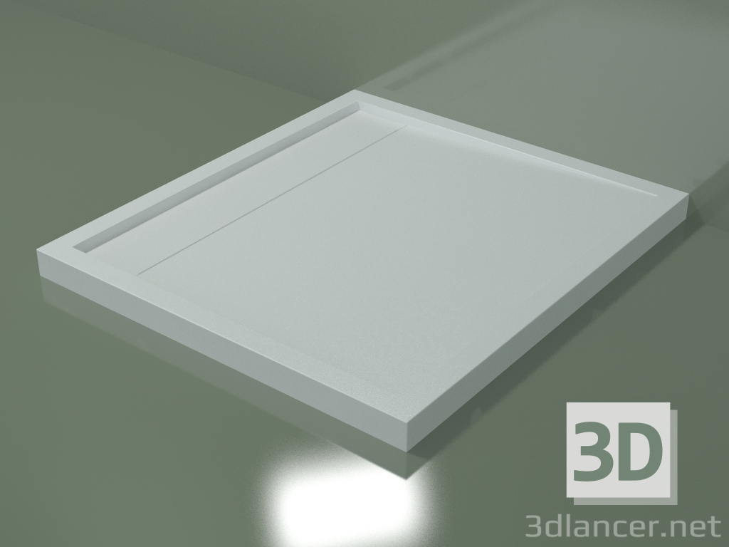 modèle 3D Receveur de douche (30R14240, px, L 90, P 100, H 6 cm) - preview