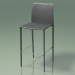 modèle 3D Chaise demi-bar Grand (111849, gris anthracite) - preview