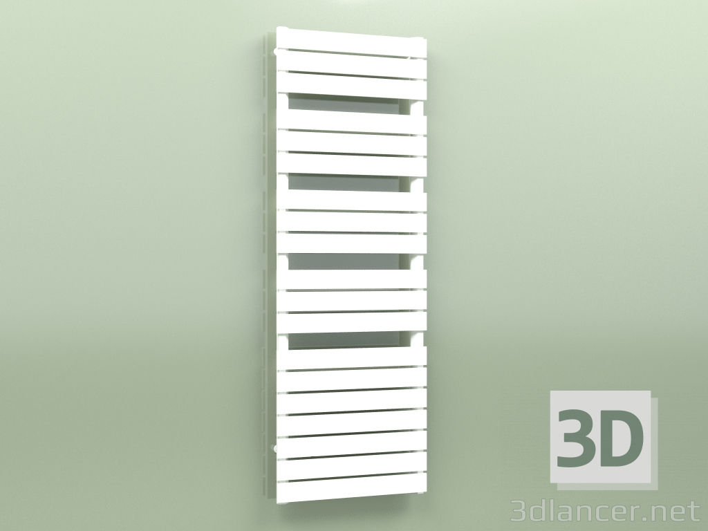 3D modeli Isıtmalı havlu askısı - Muna (1730 x 600, RAL - 9016) - önizleme