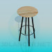 3d model High stool - preview