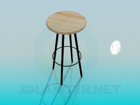 3d model High stool - preview 3d model High stool - preview