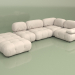 3D Modell Modulares Sofa Ottawa (Set 07) - Vorschau