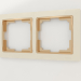 3D Modell Rahmen für 2 Pfosten Snabb (Elfenbein-Gold) - Vorschau
