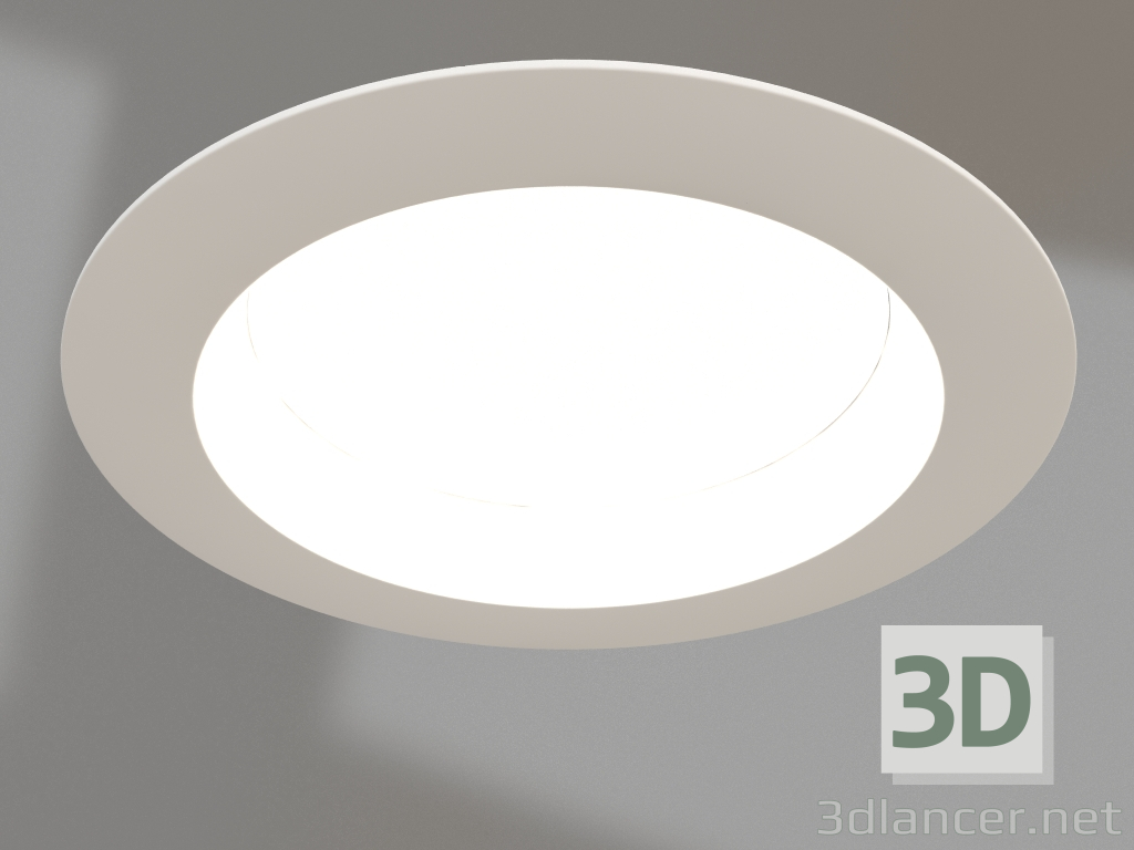 3d model Lámpara IM-CYCLONE-R200-20W Warm3000 (WH, 90°) - vista previa