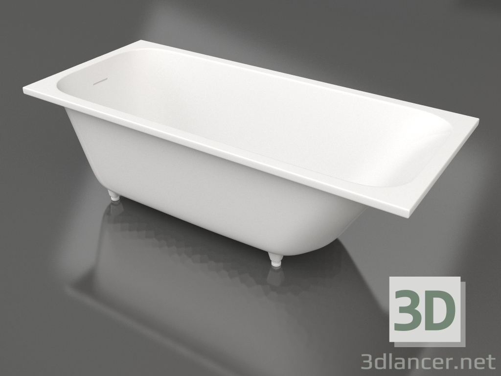 modèle 3D Baignoire ORLANDA KIT 160x70 - preview