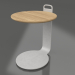 modèle 3D Table basse Ø36 (Gris Agate, Bois Iroko) - preview