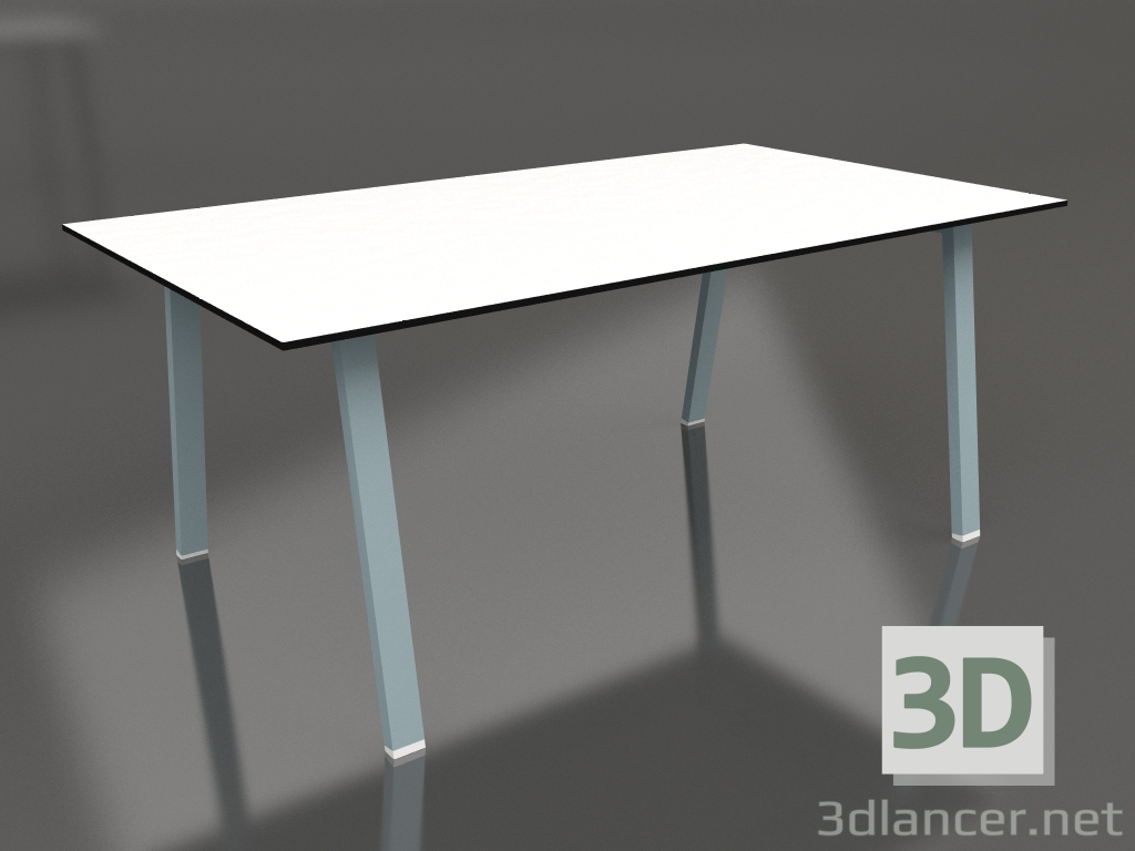 Modelo 3d Mesa de jantar 180 (cinza azul, fenólica) - preview