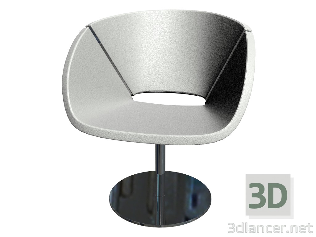 modèle 3D Chaise pivotante Lipse Too - preview