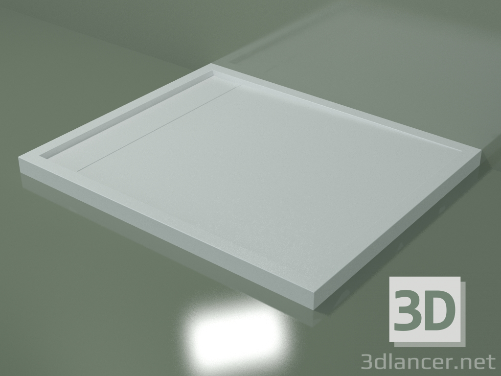 3D modeli Duş teknesi (30R14241, dx, L 120, P 100, H 6 cm) - önizleme