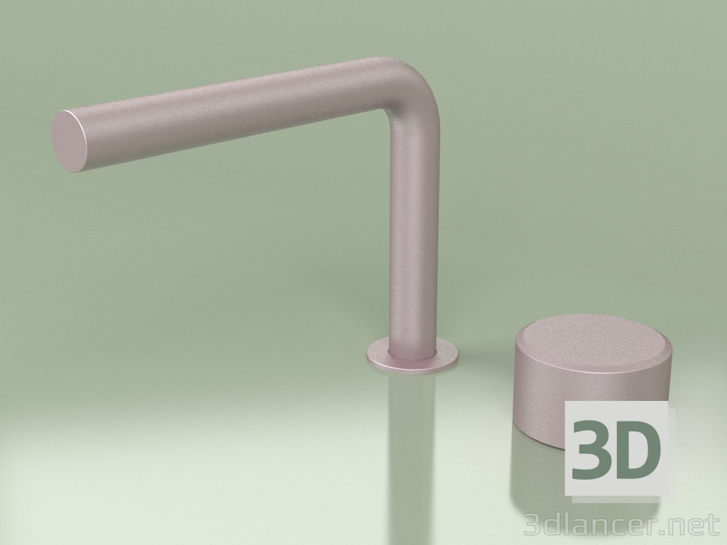 3d model Hydro-progressive mixer with two holes, swivel spout (16 31, OR) - preview