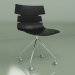 3d model Return chair on wheels (black) - preview