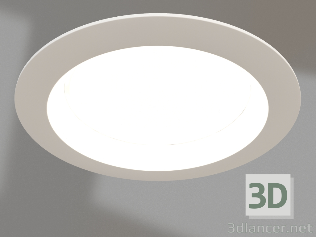 modello 3D Lampada IM-CYCLONE-R230-30W Day4000 (WH, 90 gradi) - anteprima