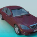 modello 3D Mercedes classe S - anteprima