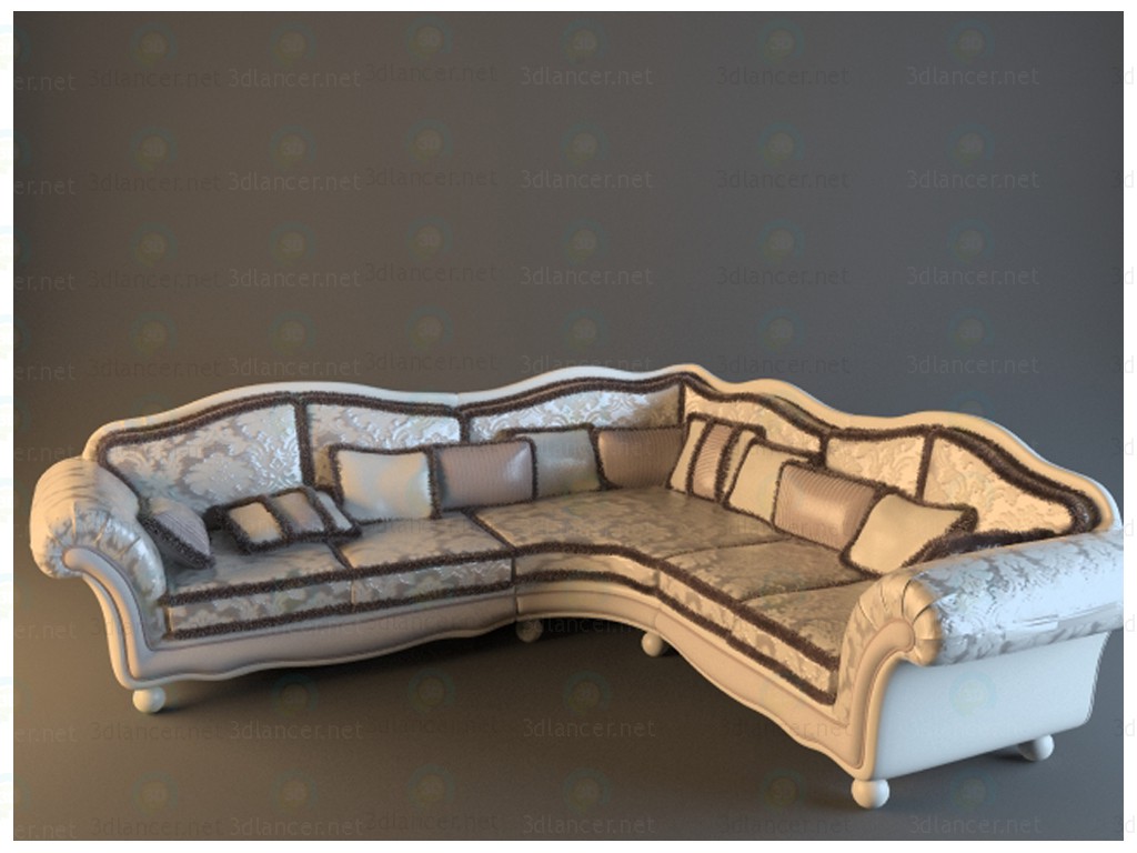 3d model Sofa Borneo - preview