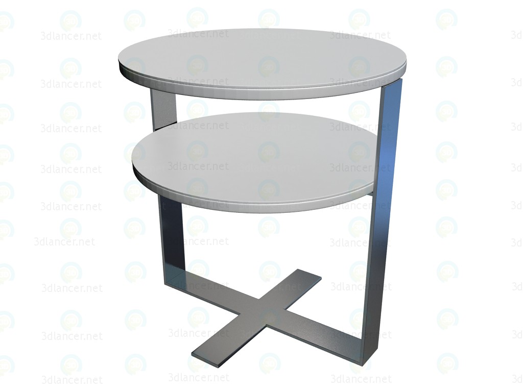 modello 3D Basso tavolo ter60a2 - anteprima