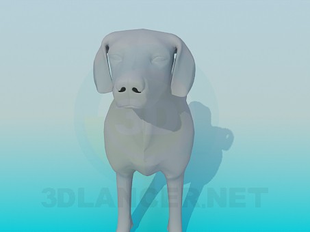 3d модель Собака – превью 3d модель Собака – превью