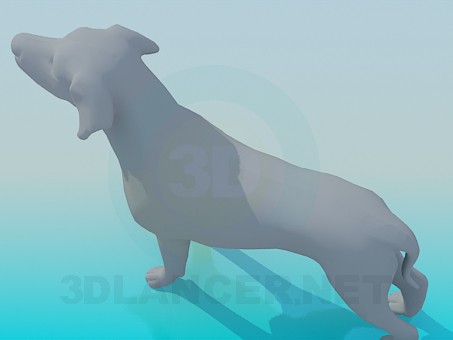 3d модель Собака – превью 3d модель Собака – превью