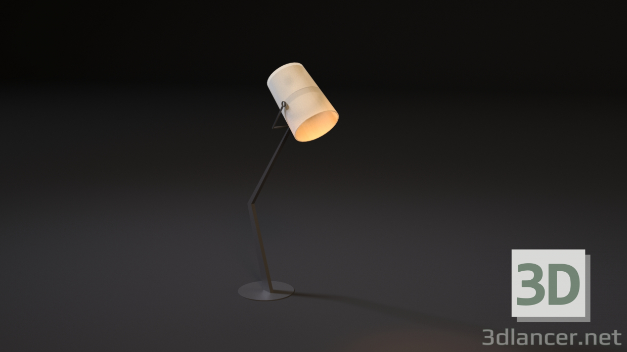 modello 3D di Lampada da terra comprare - rendering